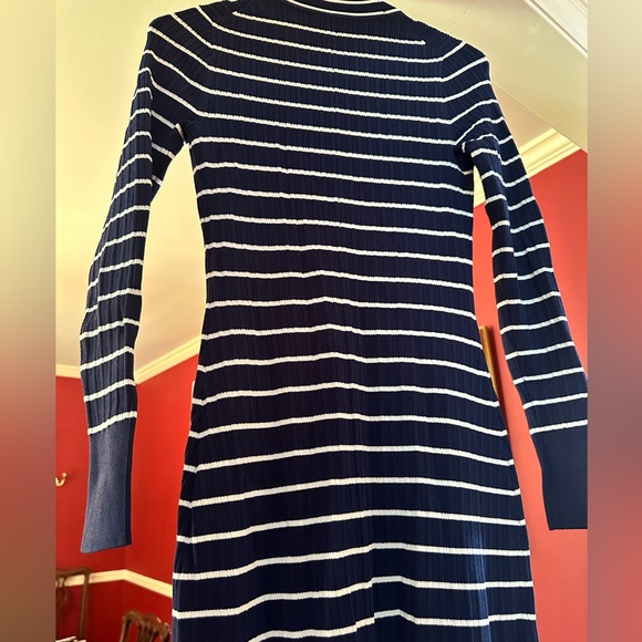 NWT JCrew stripe button up maxi dress XXS - Picture 2 of 2